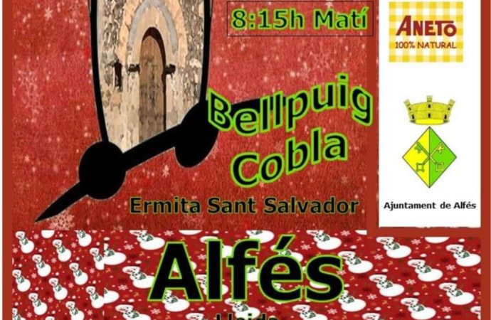 Alfés dona la benvinguda al nou any amb una ballada de sardanes