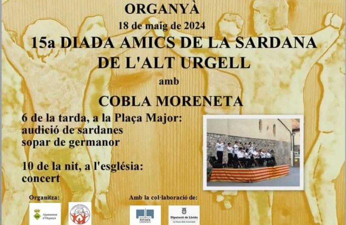 Diada sardanista a Organyà