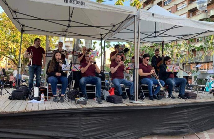 Audició de sardanes a Tàrrega