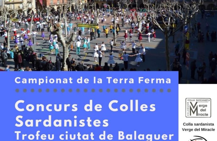 Concurs de Colles Sardanistes. Balaguer