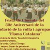Cloenda dels actes commemoratius dels cinquanta anys de la Colla Flama Catalana