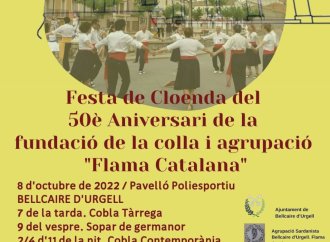 Cloenda dels actes commemoratius dels cinquanta anys de la Colla Flama Catalana