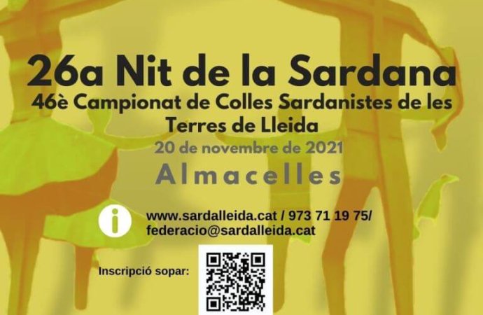 El premi Sardalleida es desvetllarà en el transcurs de la Nit de la Sardana 