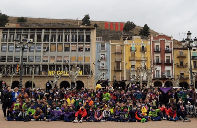 La sardana en el Dia Internacional de les Dones celebrat a Balaguer