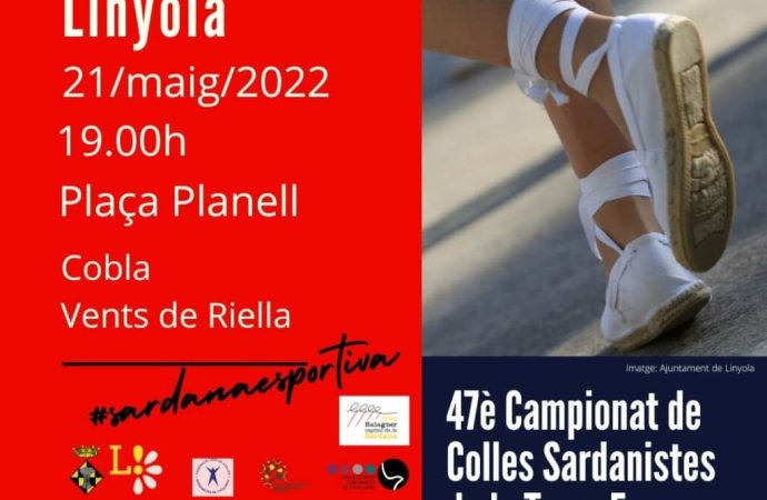 Concurs de colles sardanistes a Linyola i Bellcaire d