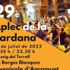 Borges Blanques celebra l'Aplec de la Sardana