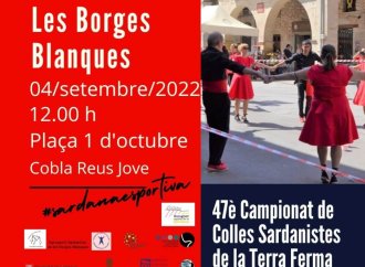 Concurs de colles sardanistes a les Borges Blanques