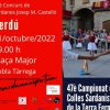 Verdú celebra una nova edició del concurs de colles sardanistes