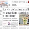"Sardalleida" vuit anys d'informació sardanista