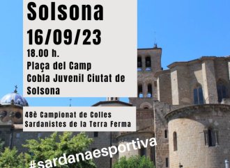 Sis colles sardanistes participen en el concurs de Solsona
