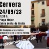 Cervera organitza una nova edició del concurs de colles sardanistes