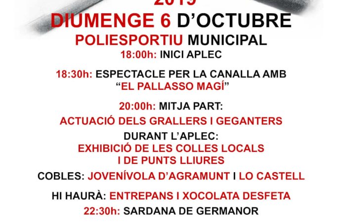 Vilanova de Bellpuig celebra el 32è Aplec de la Sardana