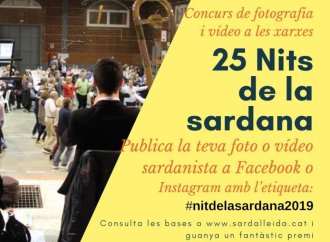 Concurs fotografia i vídeo "25 Nits de la Sardana".
